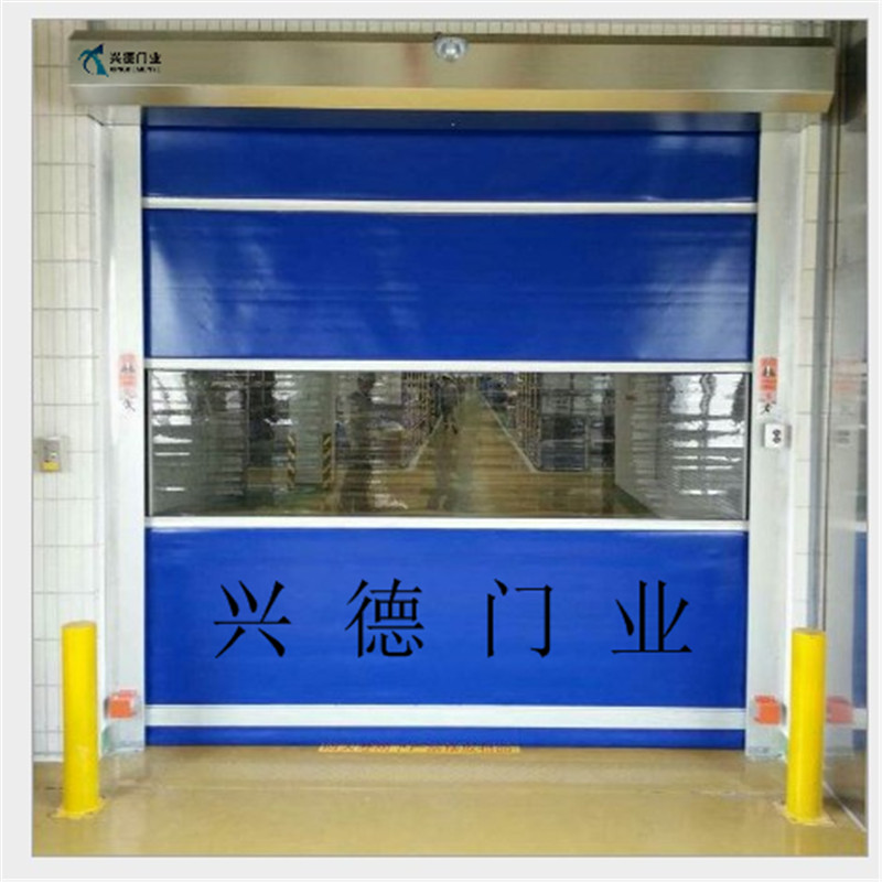興德門眾多企業(yè)廠房選擇,只因快硬質快速門的人性化