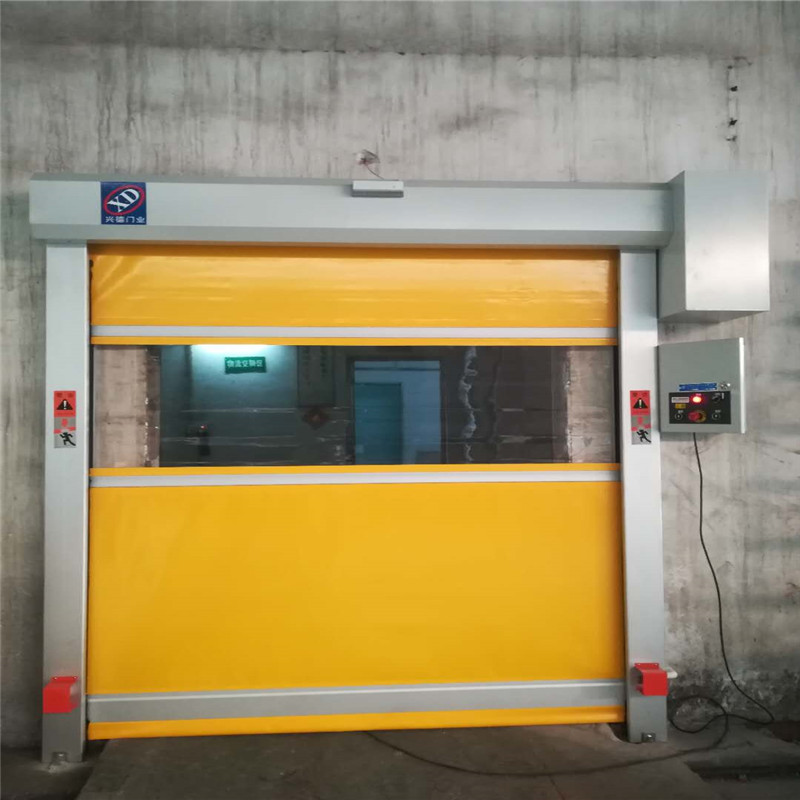 快速卷簾門為什么需要減速器?不是越快越好?